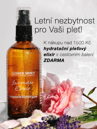 Nenechte si ujít svůj hydratační pleťový elixír zcela zdarma! 🌸k nákupu nad 1500 Kč na našem e-shopu získáte jako DÁREK...